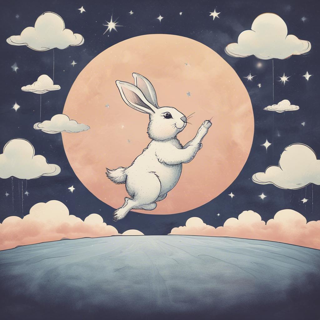 Bouncing through the sky artwork