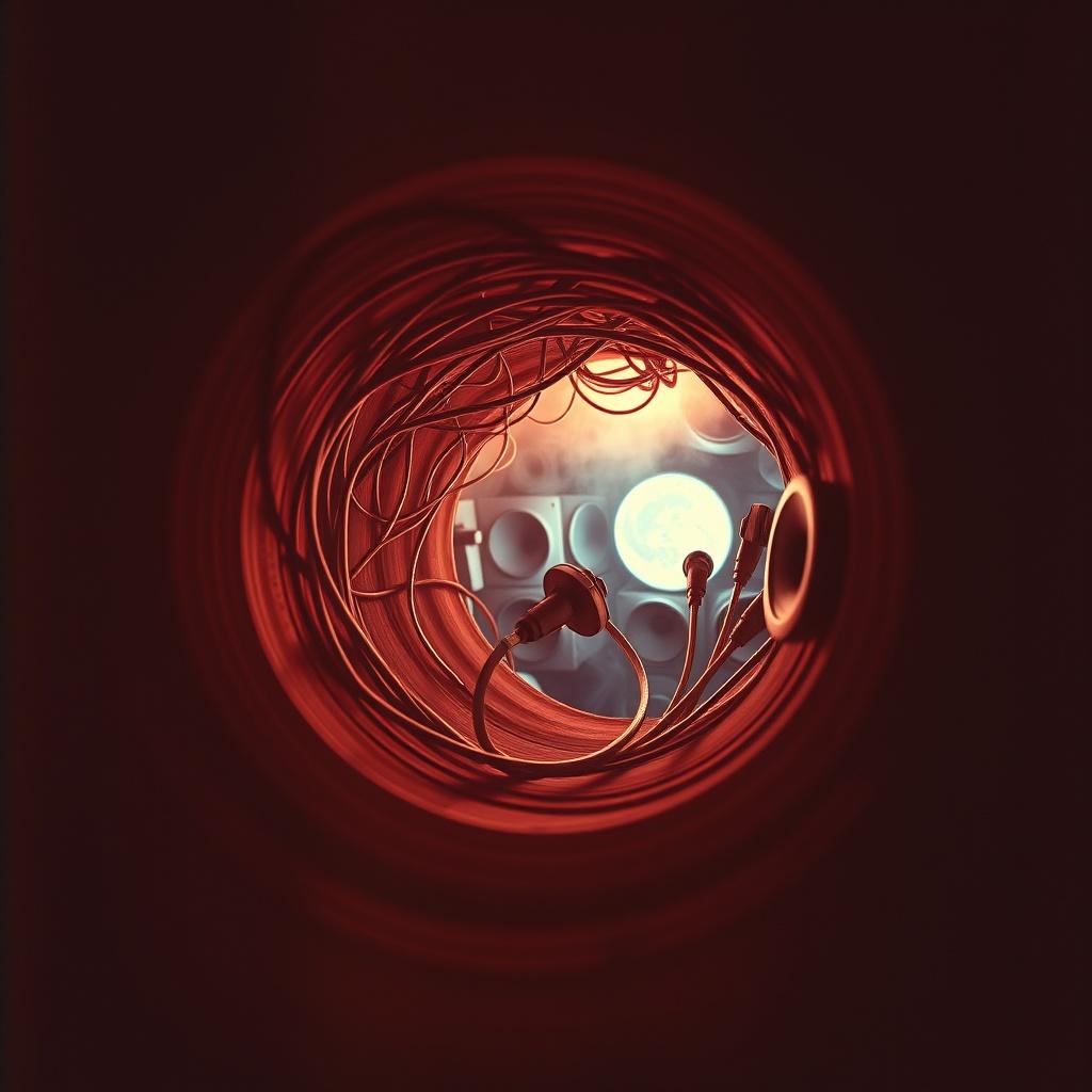 Sample of a pontypool remix (unhuman) artwork