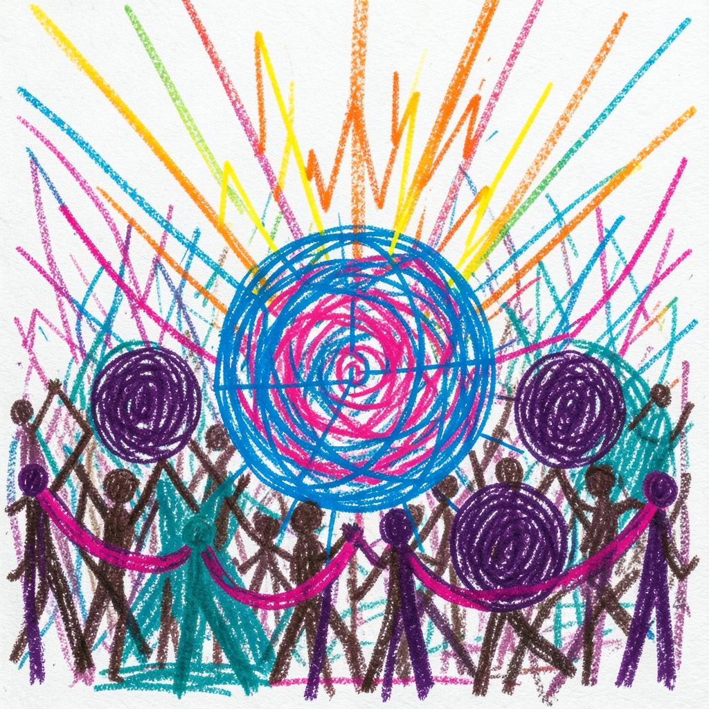 Hands Above the Laser Wire artwork