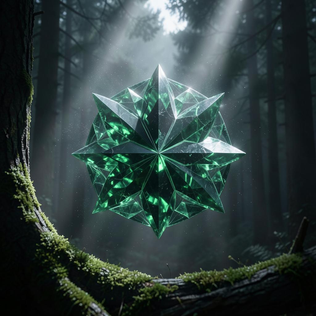 green chackra artwork