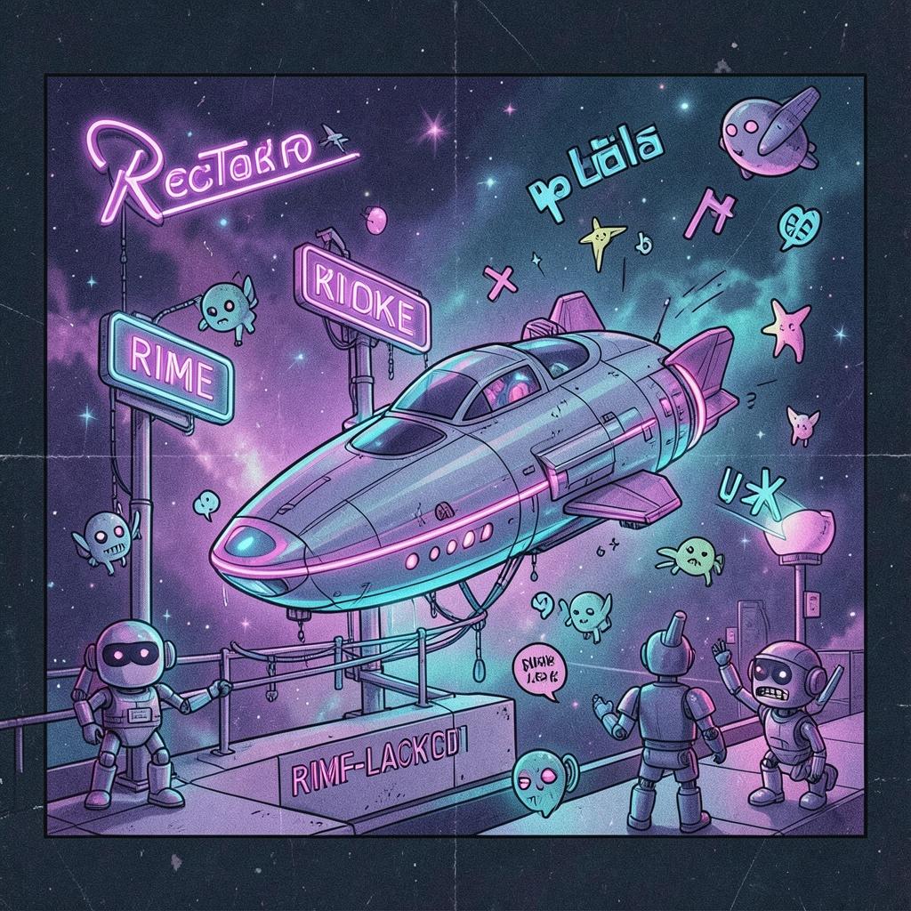 “Escape From the Rhyme Sector" SEQUEL SONG artwork