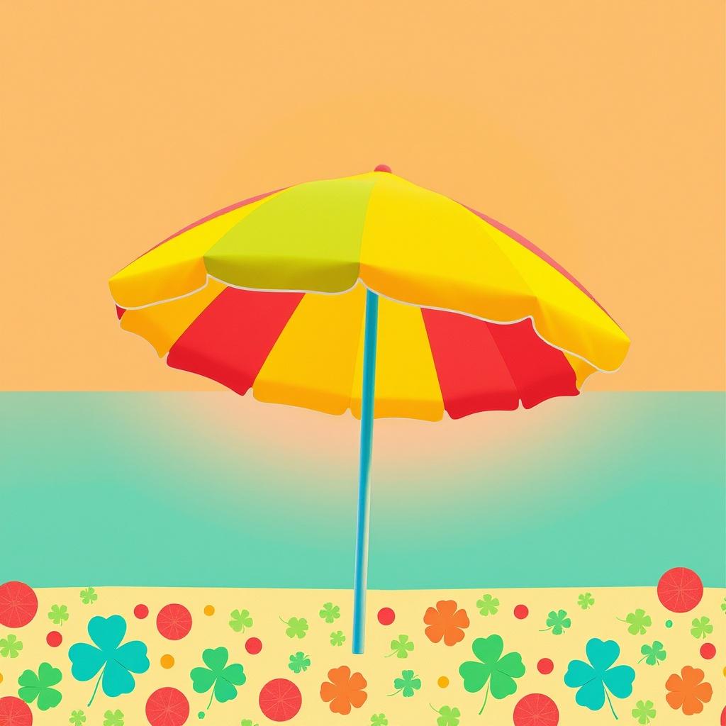 Red yellow green blue artwork