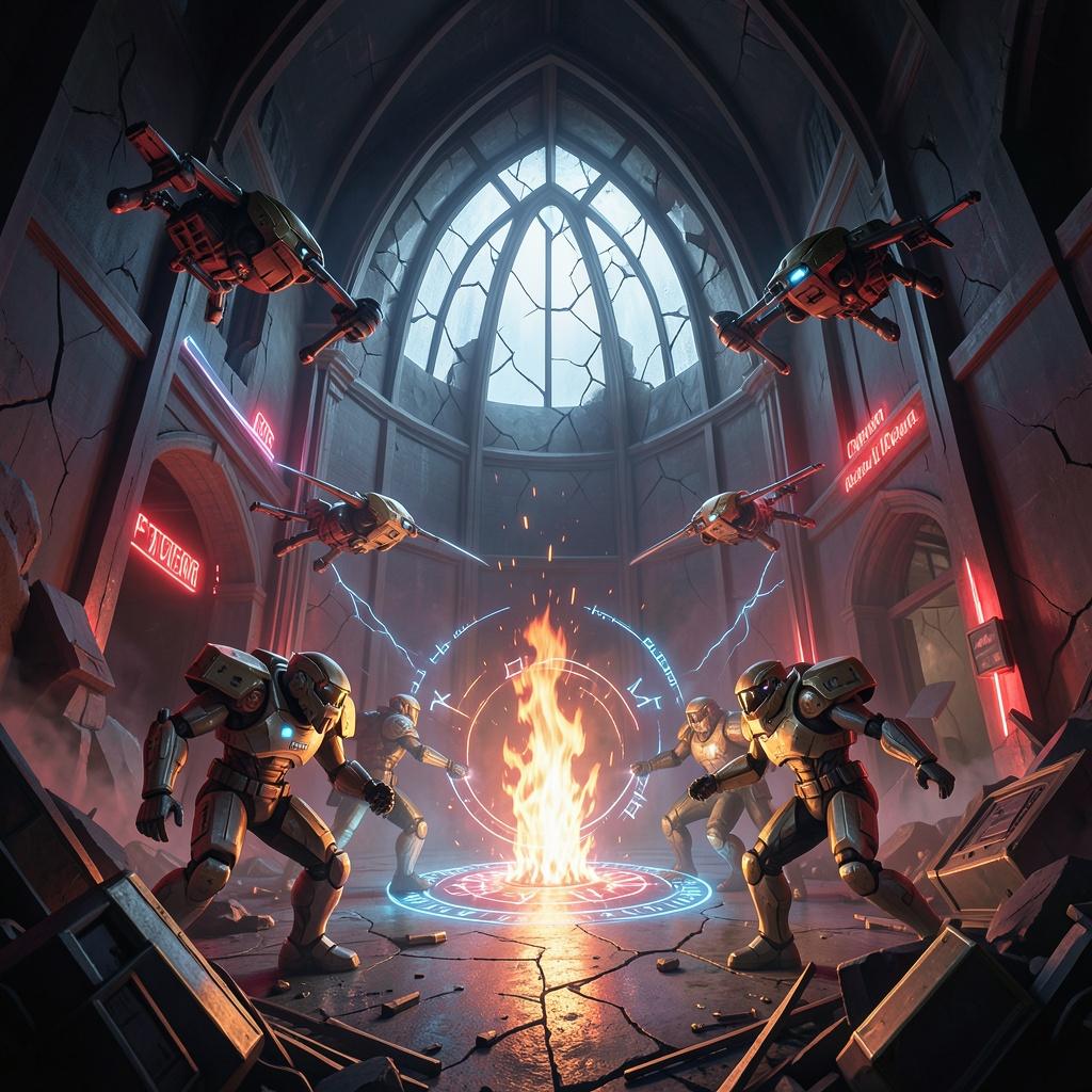 The Profaned Flame - Battle Theme artwork