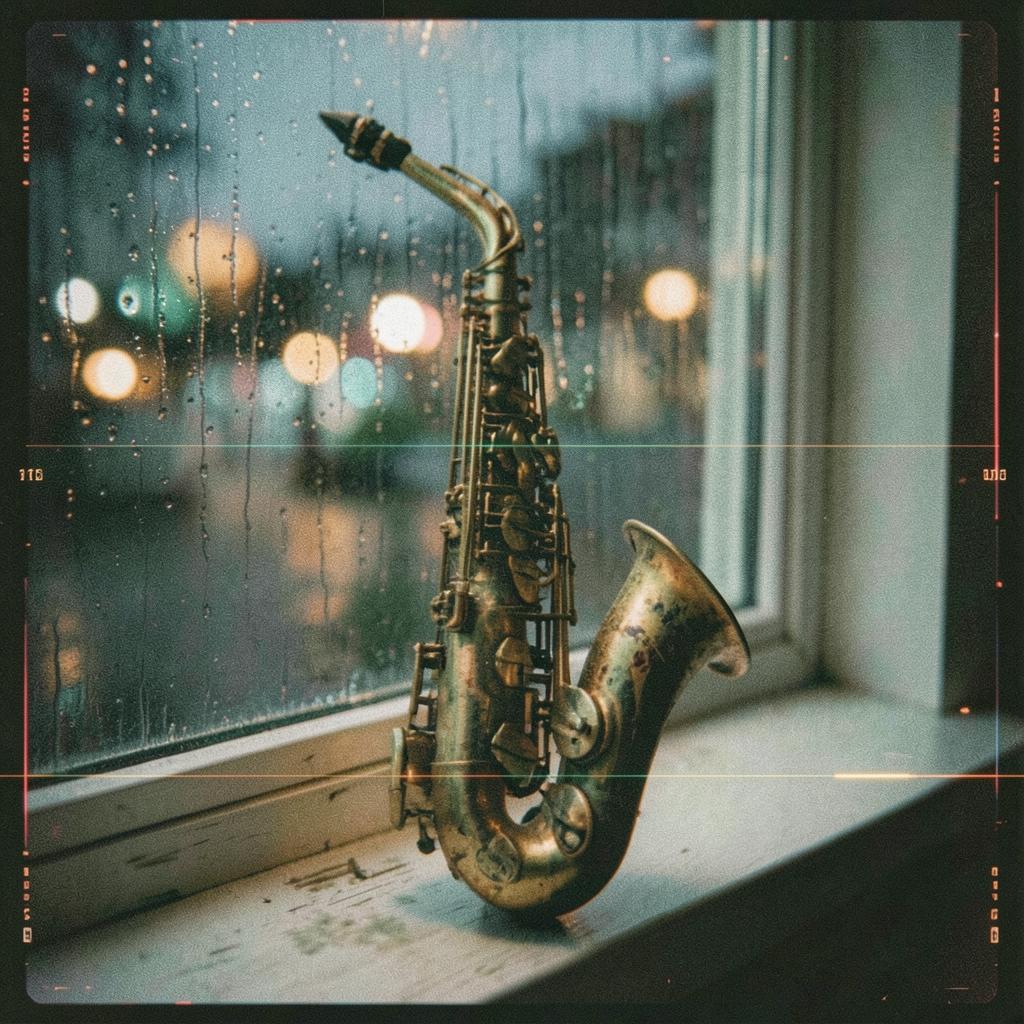 sax guitar artwork