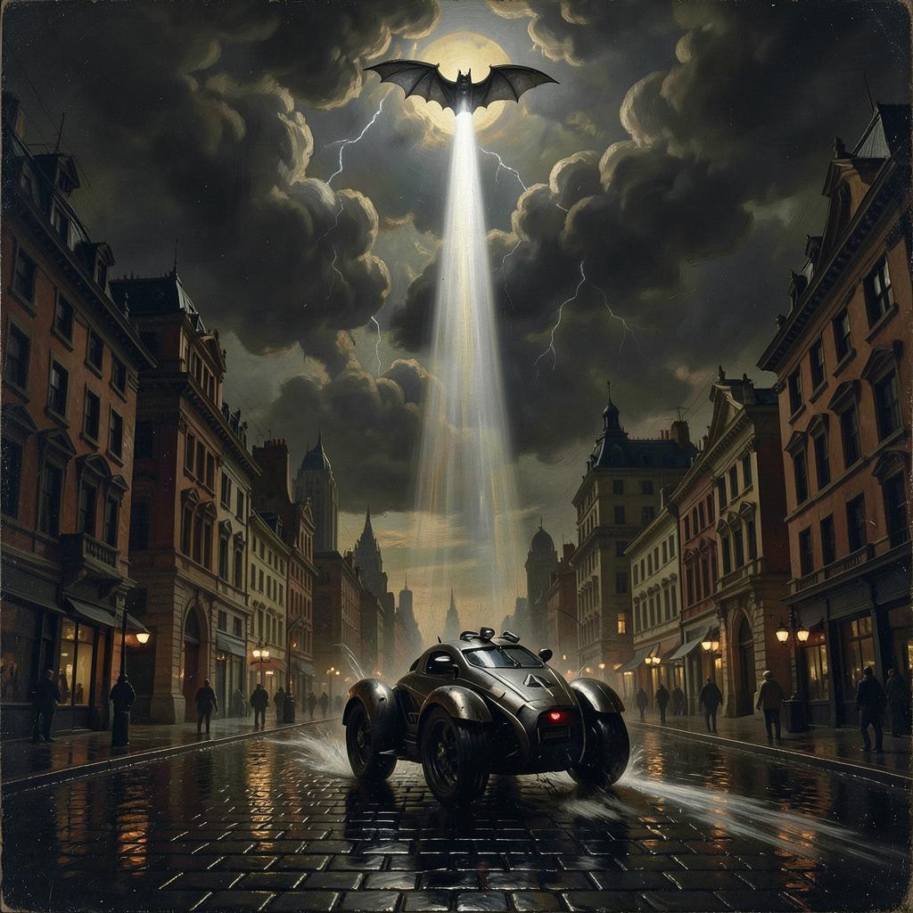 BATMAN SAVES SÃO PAULO, SP artwork