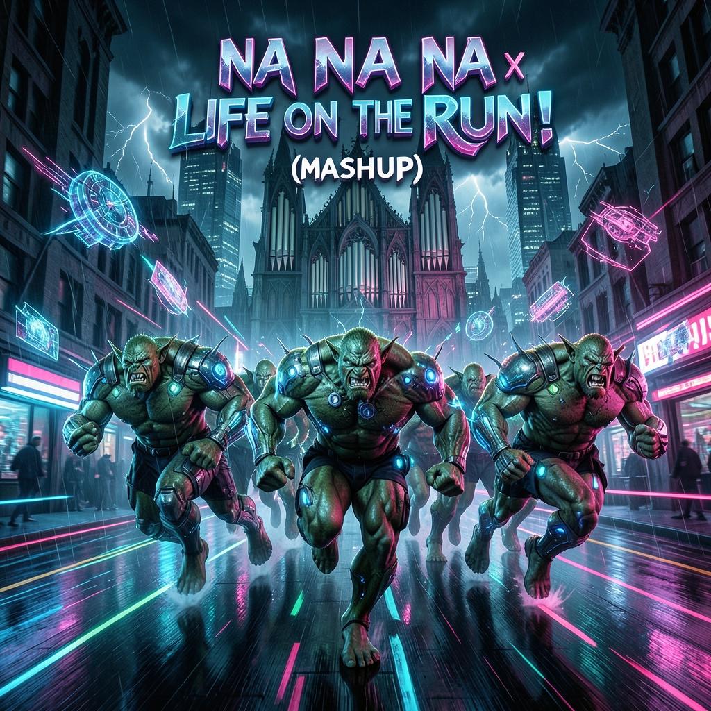 Na Na Na x Life on the Run! (Mashup) artwork
