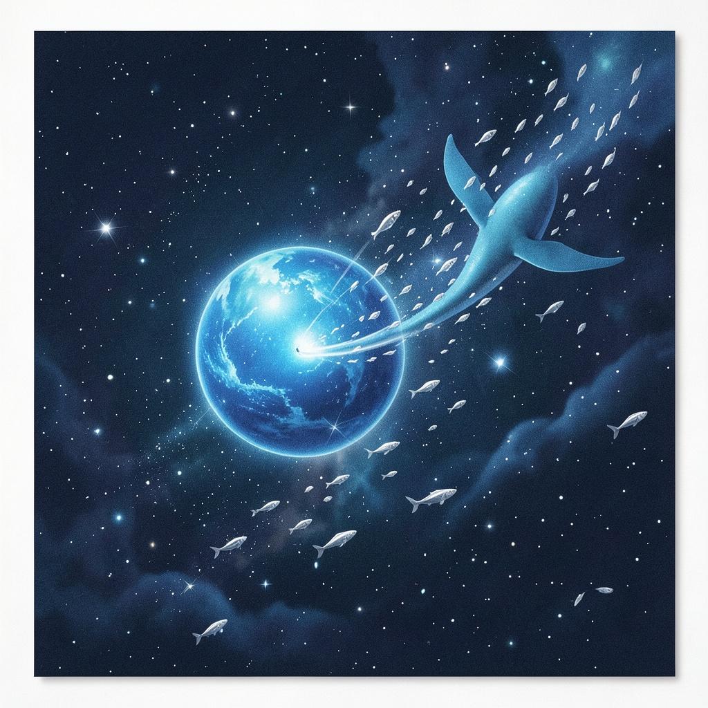 1💫🦚✨The Lost Star | La Stella Perduta | 迷失之星 artwork