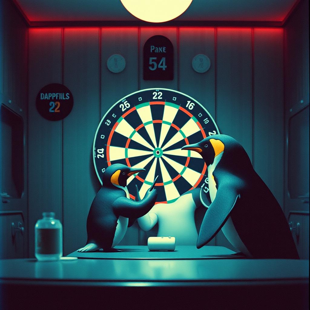 The Old Man and the Penguin Metal Version artwork