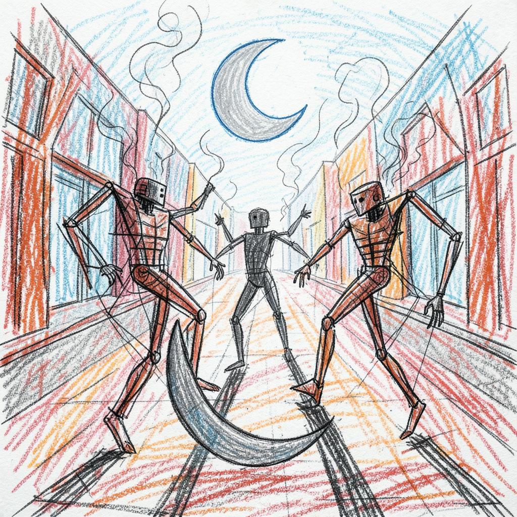Oscar Wilde’s The Harlot’s House by (Grunge) GM Jon artwork