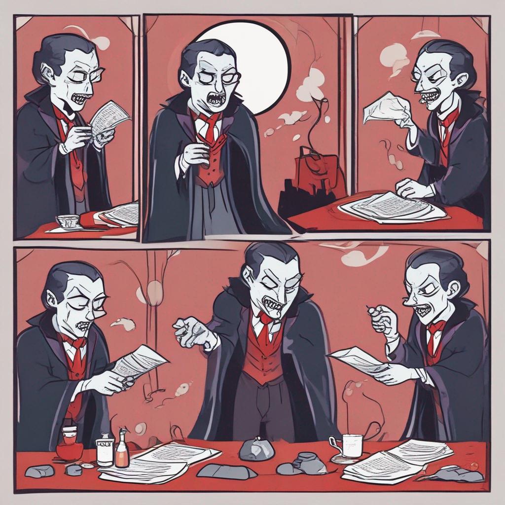 This Funny Vampire Keeps Dying artwork