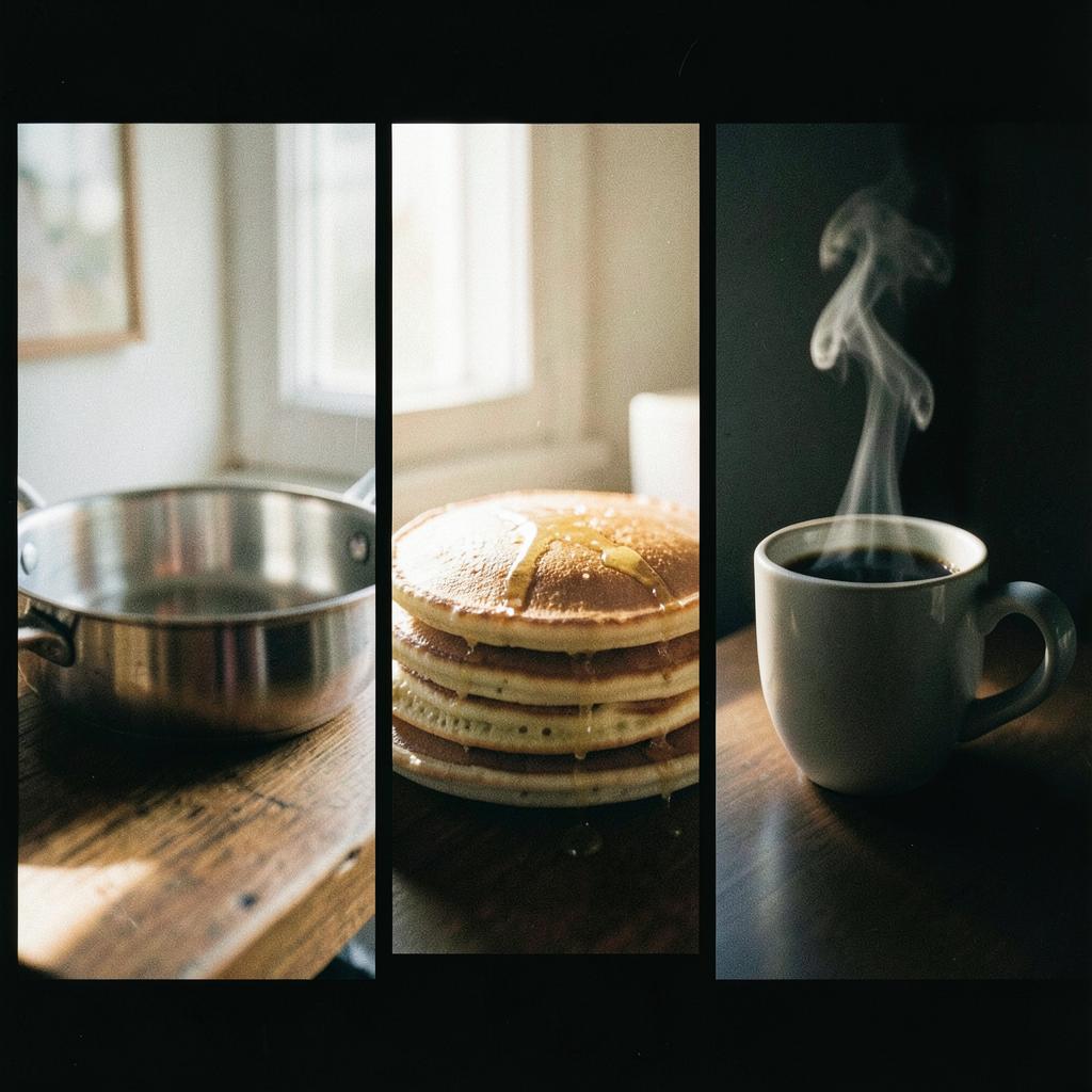 Sunlit Pancake Pan artwork