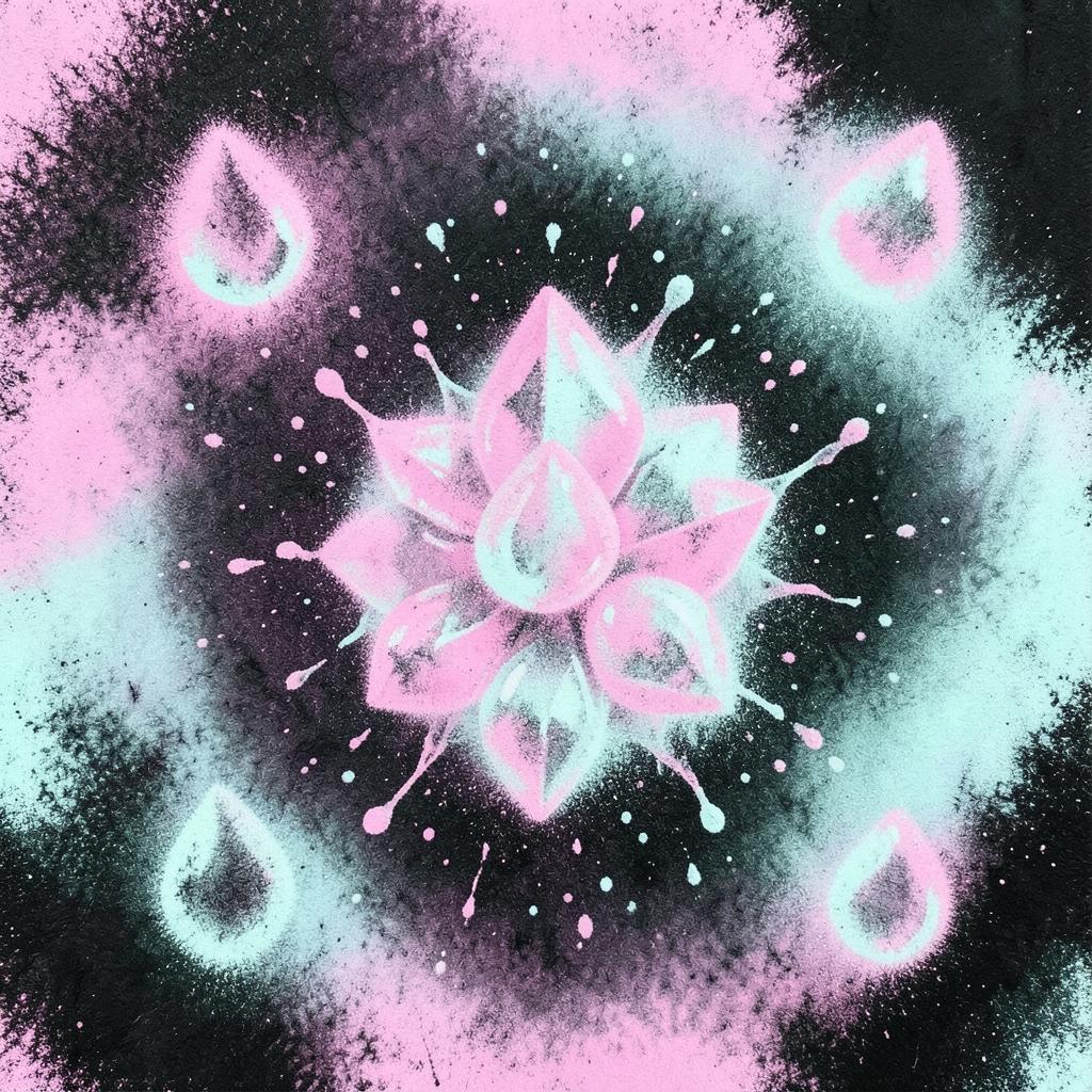 Sparkling Water Drops artwork
