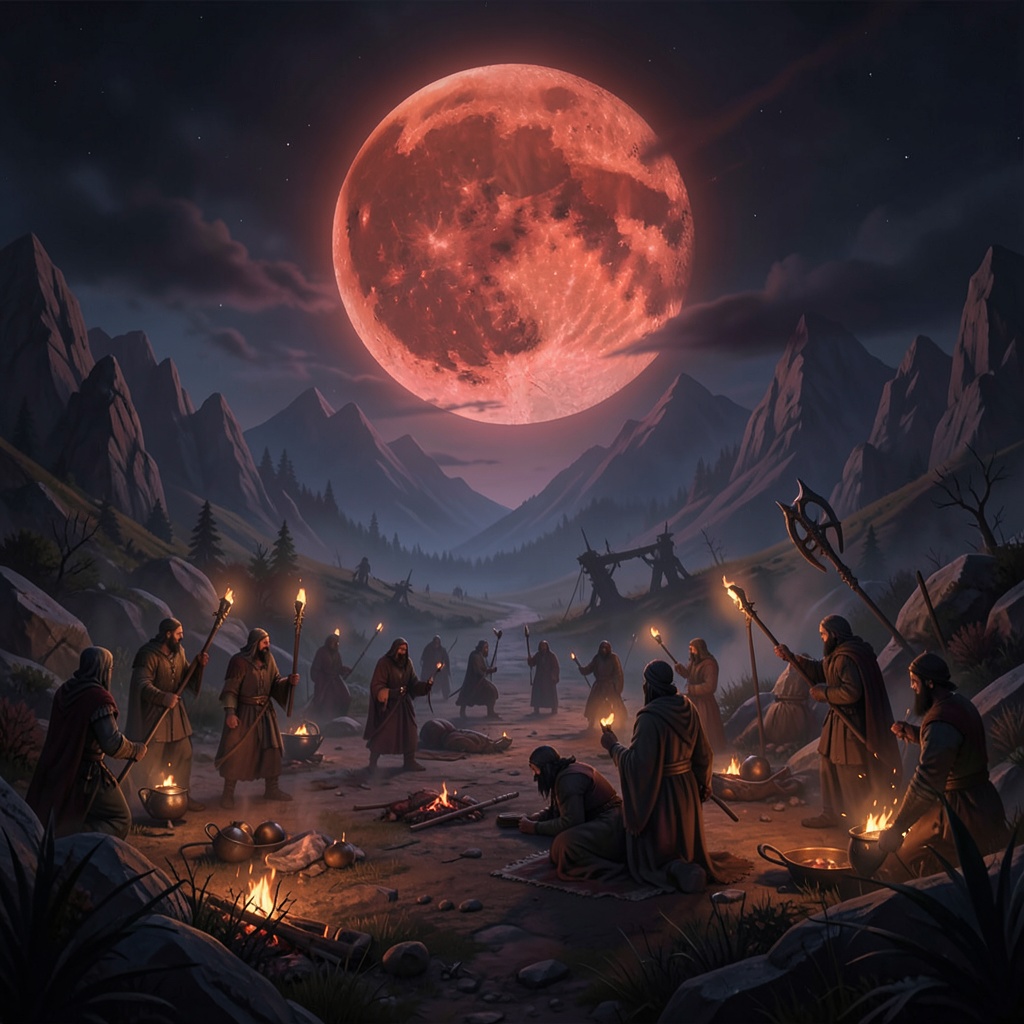 Blood Moon Procession artwork