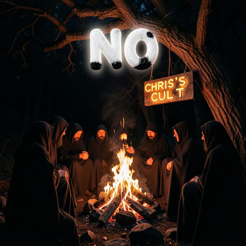 Chris's Cult - No More No artwork