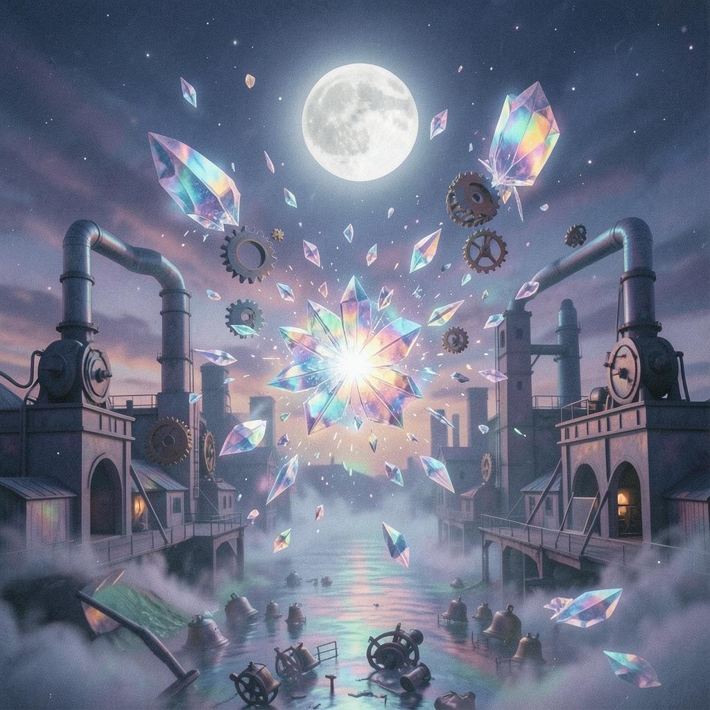 Shattering Crystals of The Moon artwork