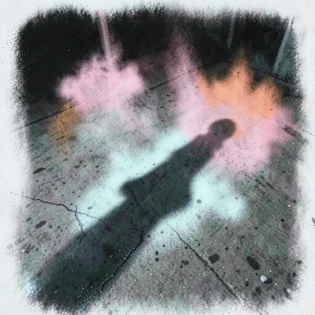 Wenn du mich suchst, findest du nur die Schatten meiner Schritte artwork
