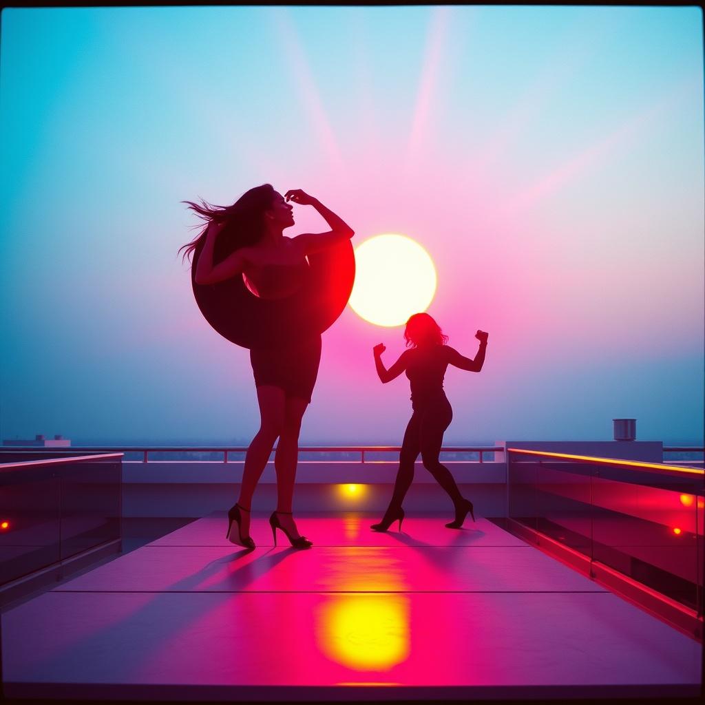I love dancing artwork