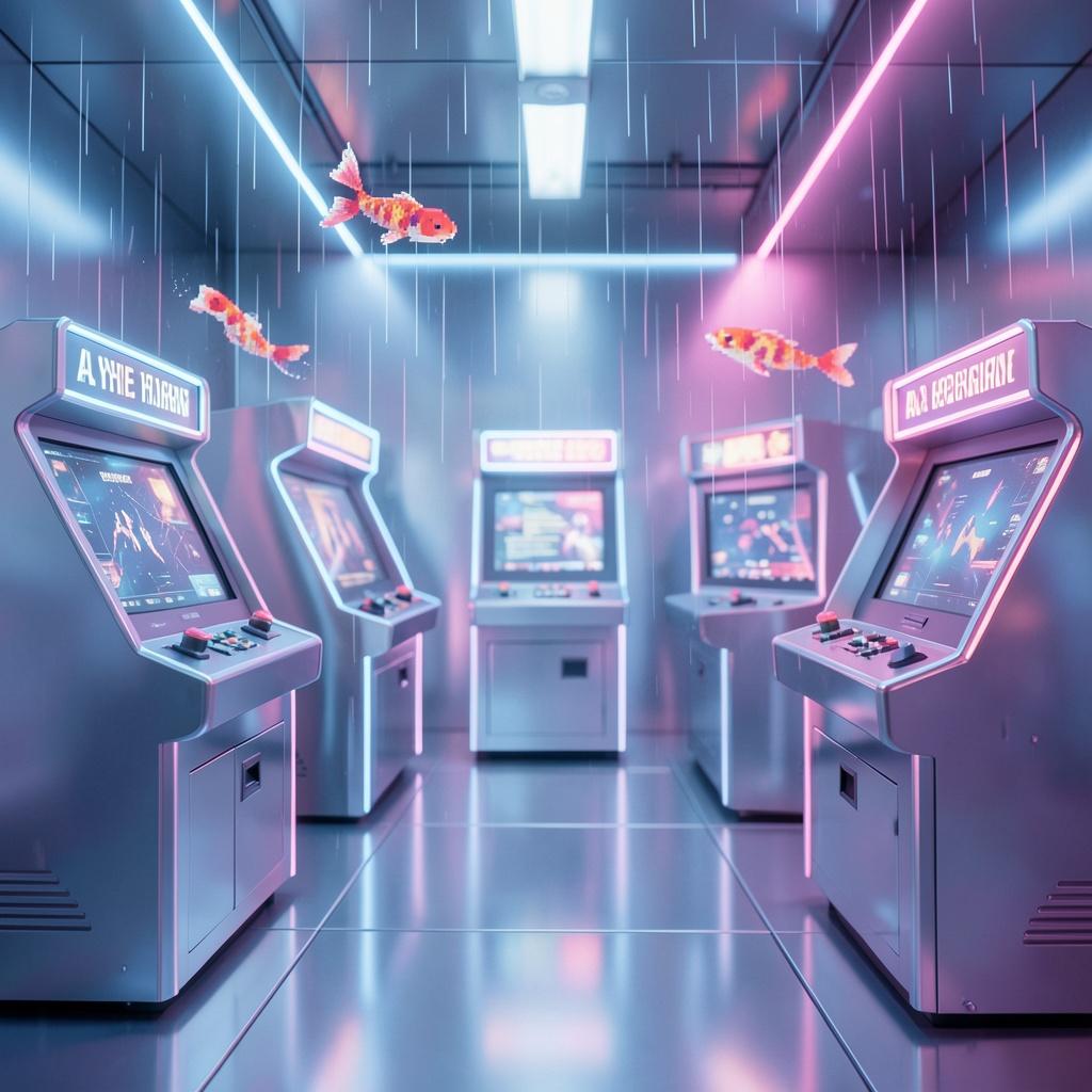 Silver Arcade  RE artwork