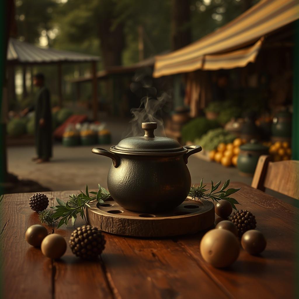 Cameroon 🇨🇲 Ndolé soup artwork