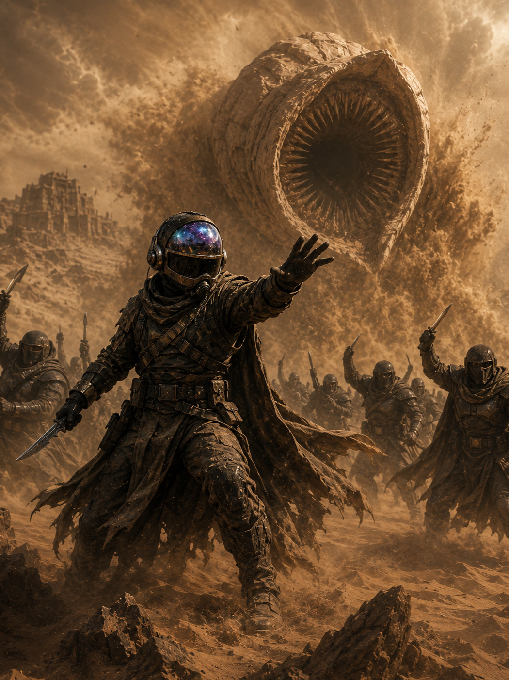CYBERDUNE - Warning  Wormsign ! artwork