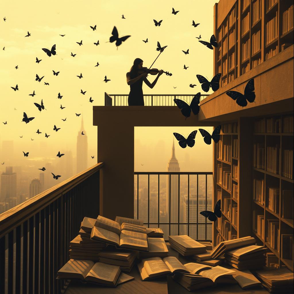 The Man Who Saved Books Under Fire artwork