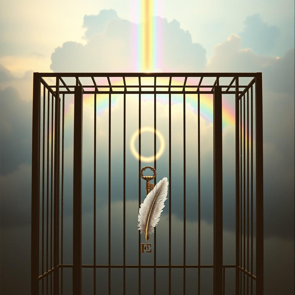 Rainbow in the Clouds artwork
