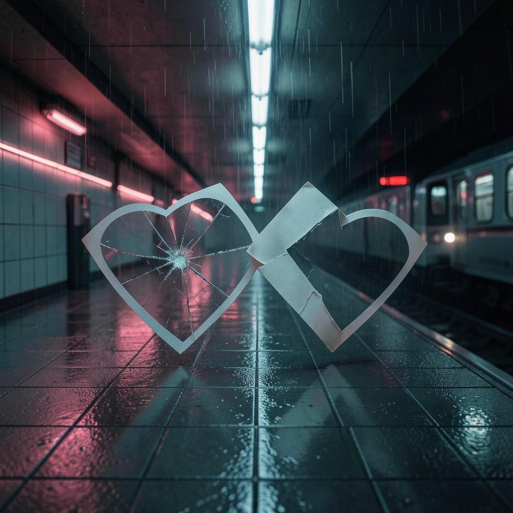 Deux Cœurs Fendus artwork