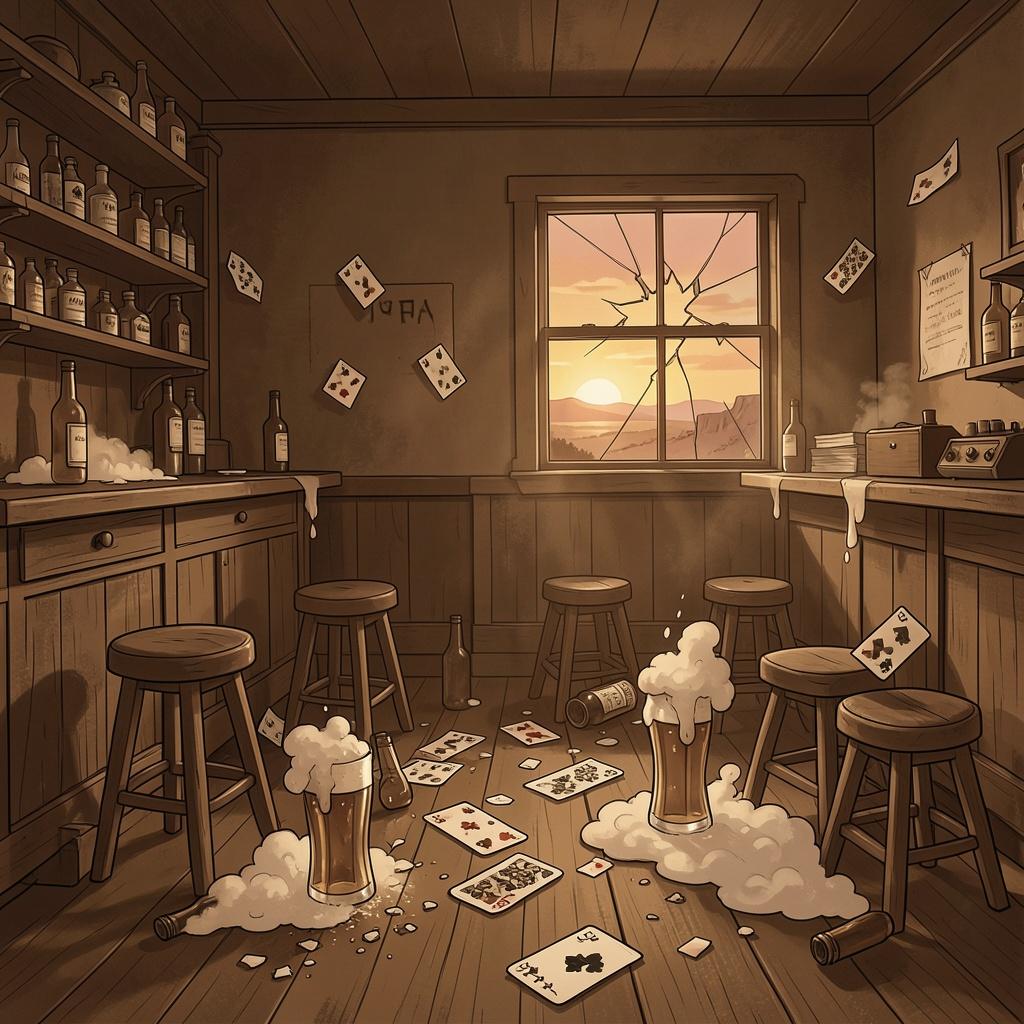 Saloon Fight artwork