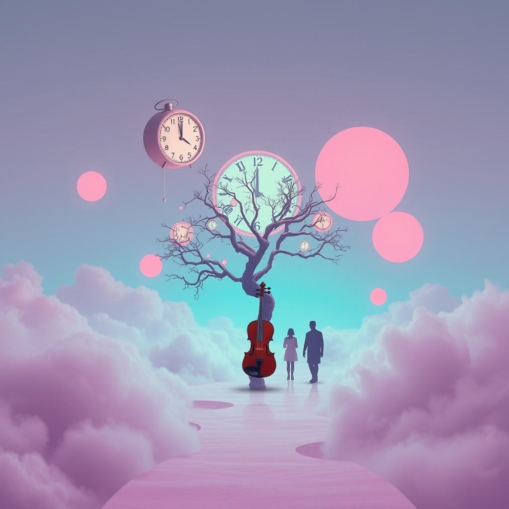 Dalí’s Melting Clocks artwork