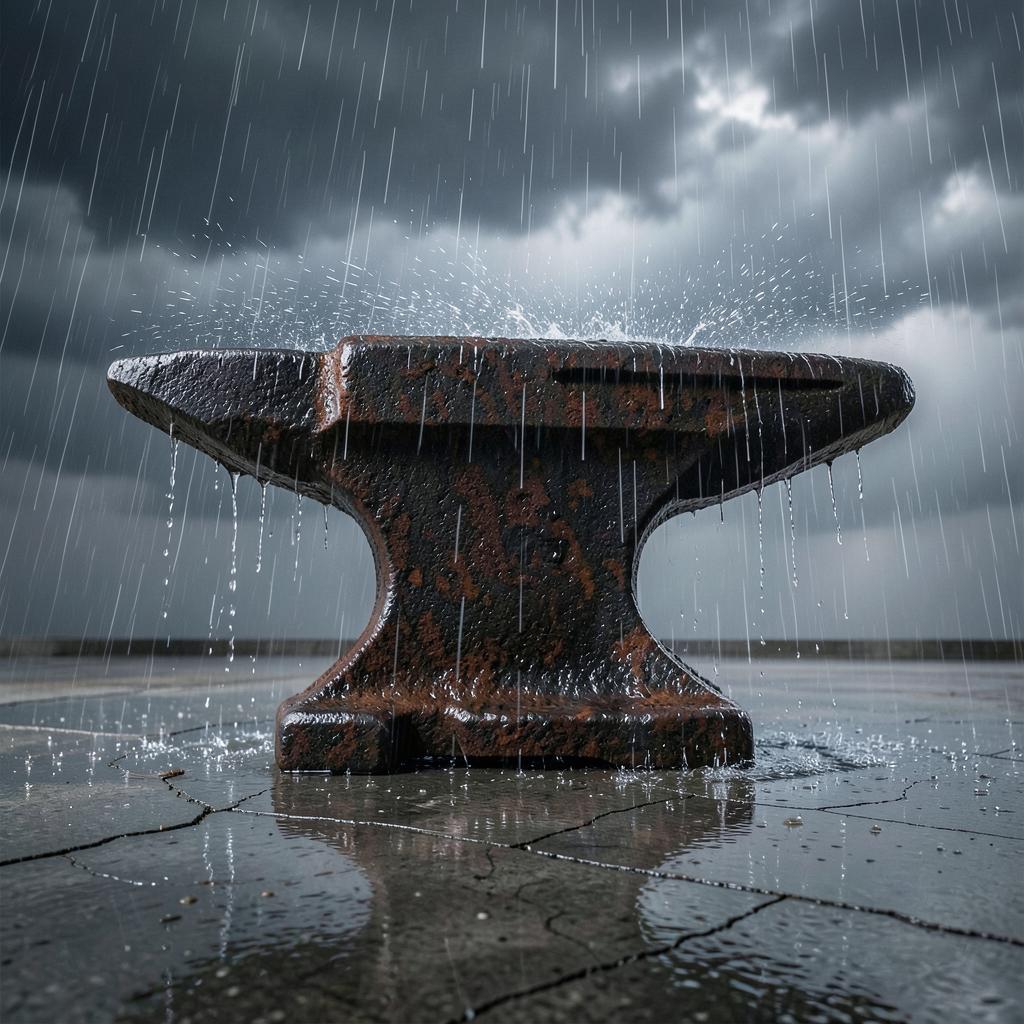 Iron in Rain artwork