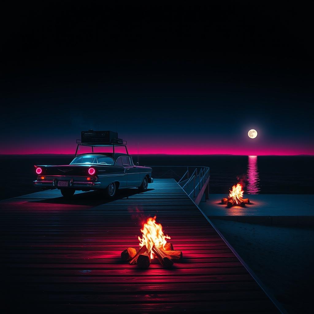 Midnight Pier Beer artwork