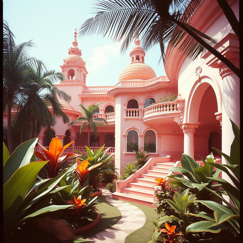 baroque tropical house artwork