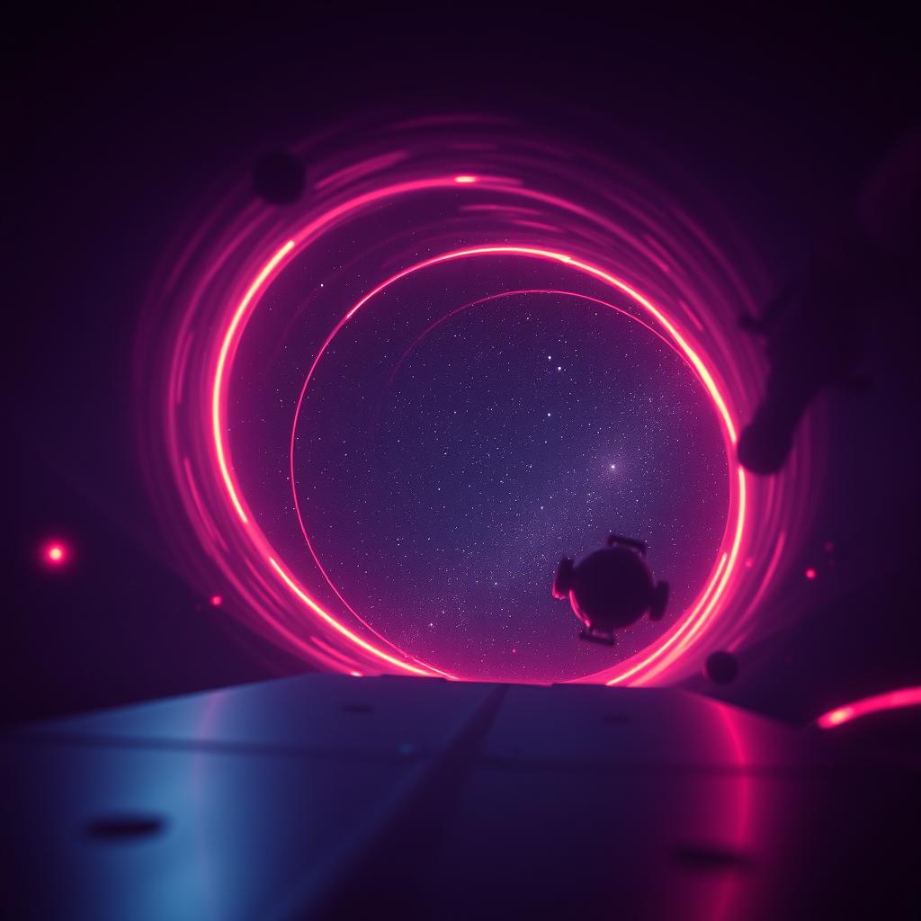 Through the Wormhole artwork