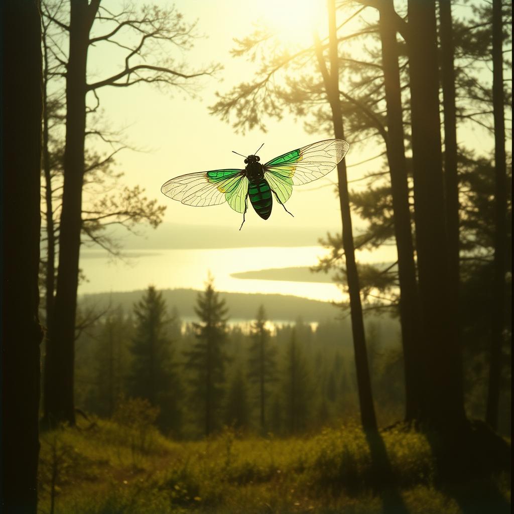 Thirteen-Year Cicada artwork