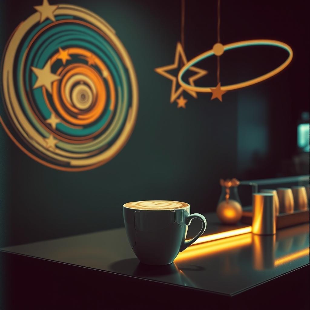 Coffee-Stained Constellations artwork