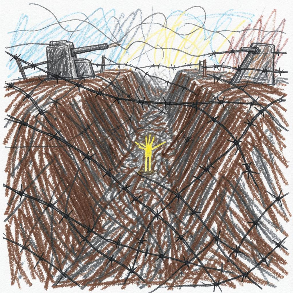 The Soul Grows Heavy - 1914 - 43  o 100 -The Cage artwork