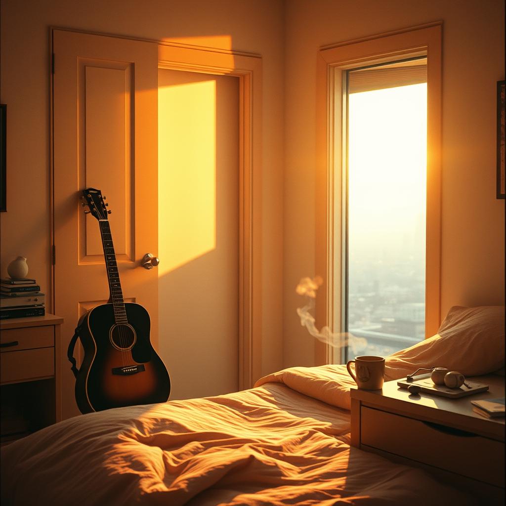 Laying back artwork