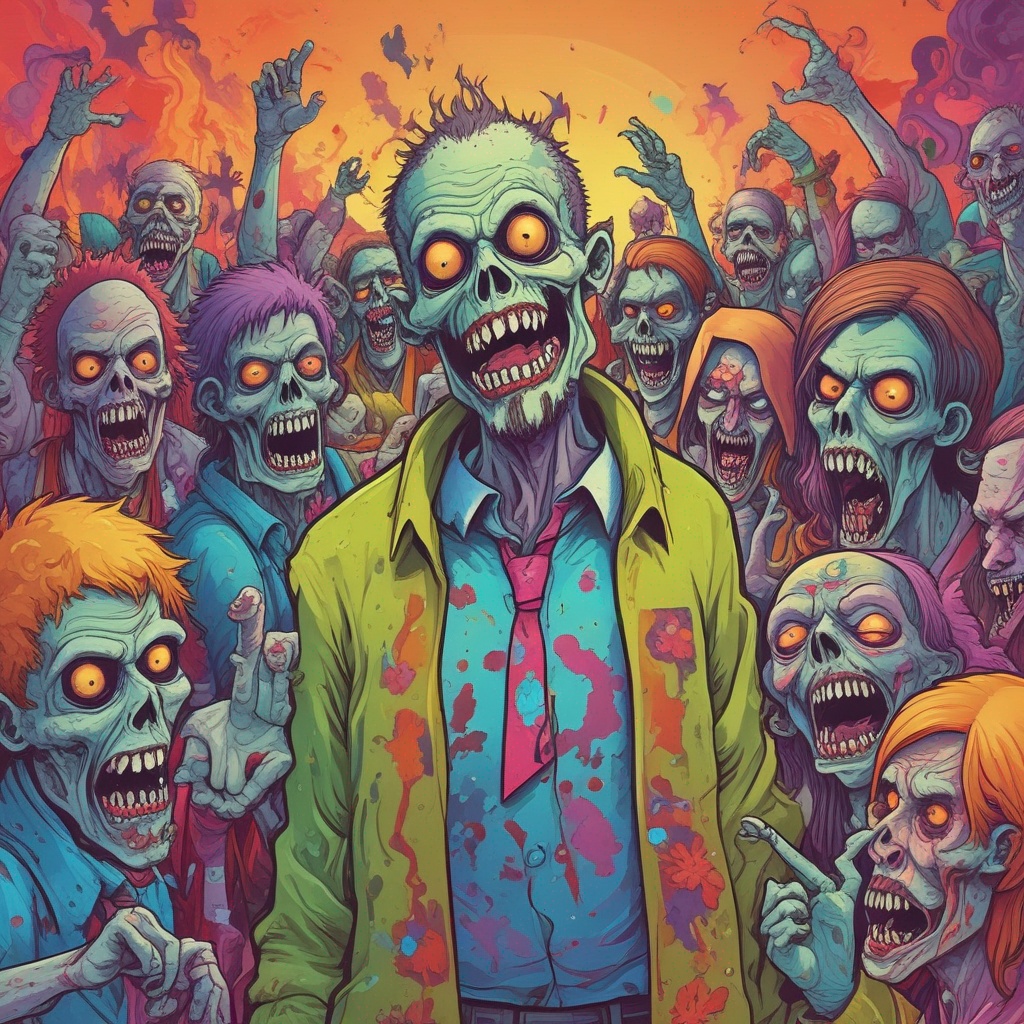 La reina de los zombis artwork