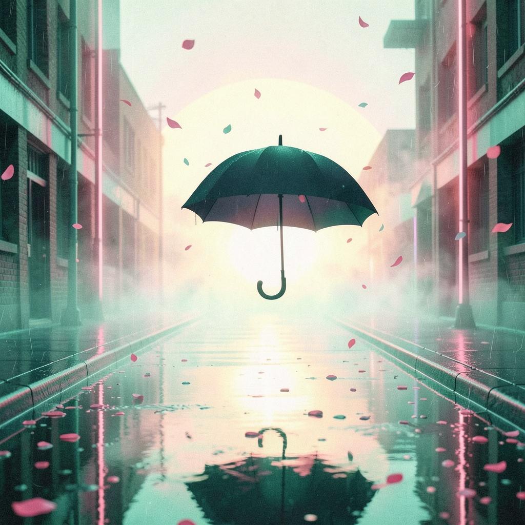 Whispers in the rain artwork