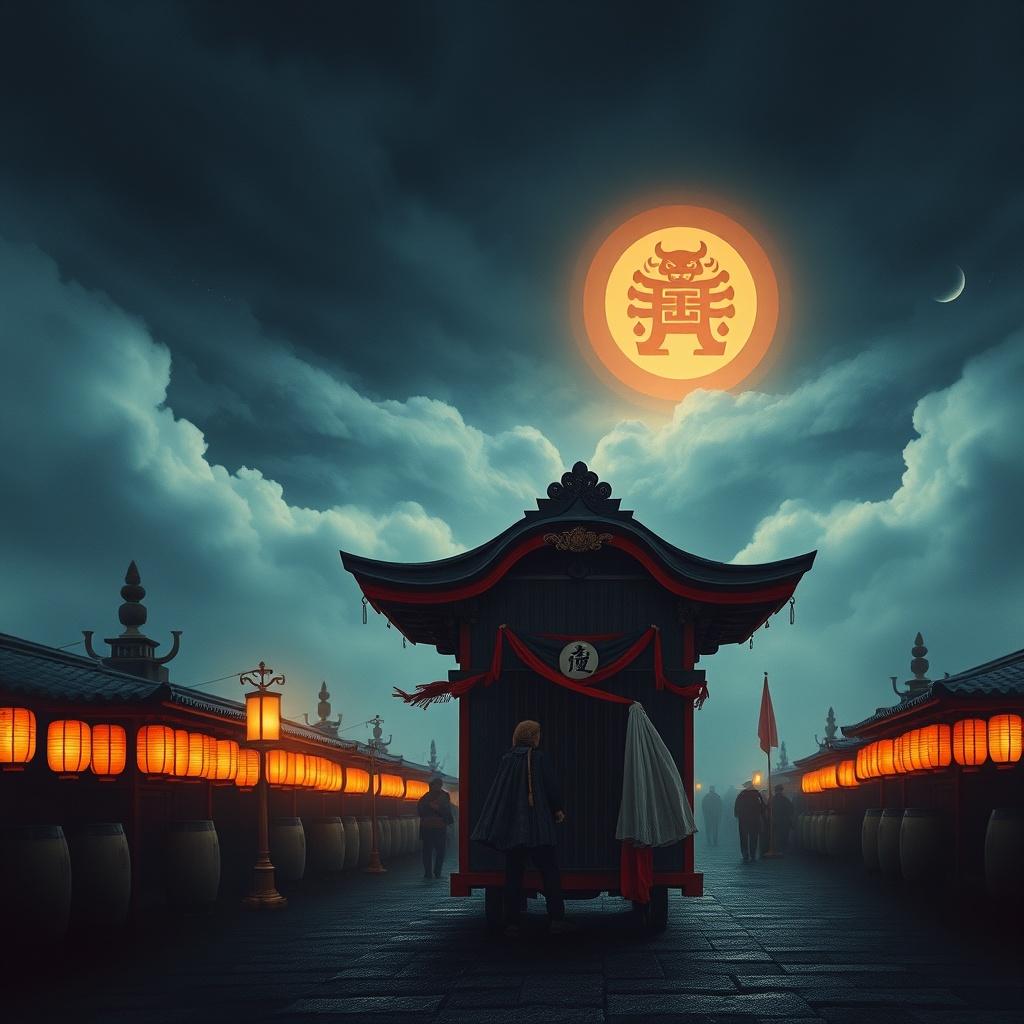 素戔嗚命　天つ嵐の御輿唄 artwork