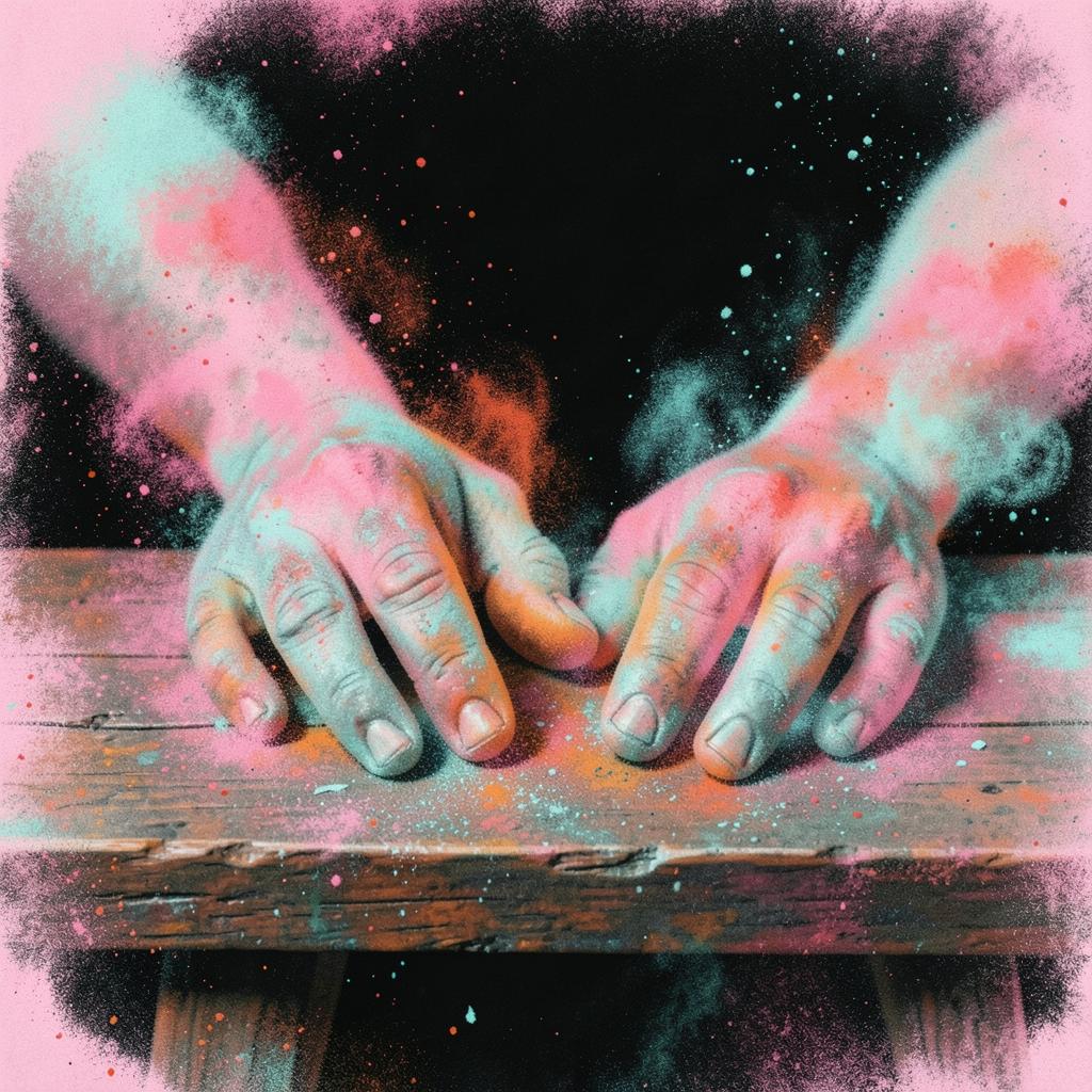 Manitas de Piedra artwork
