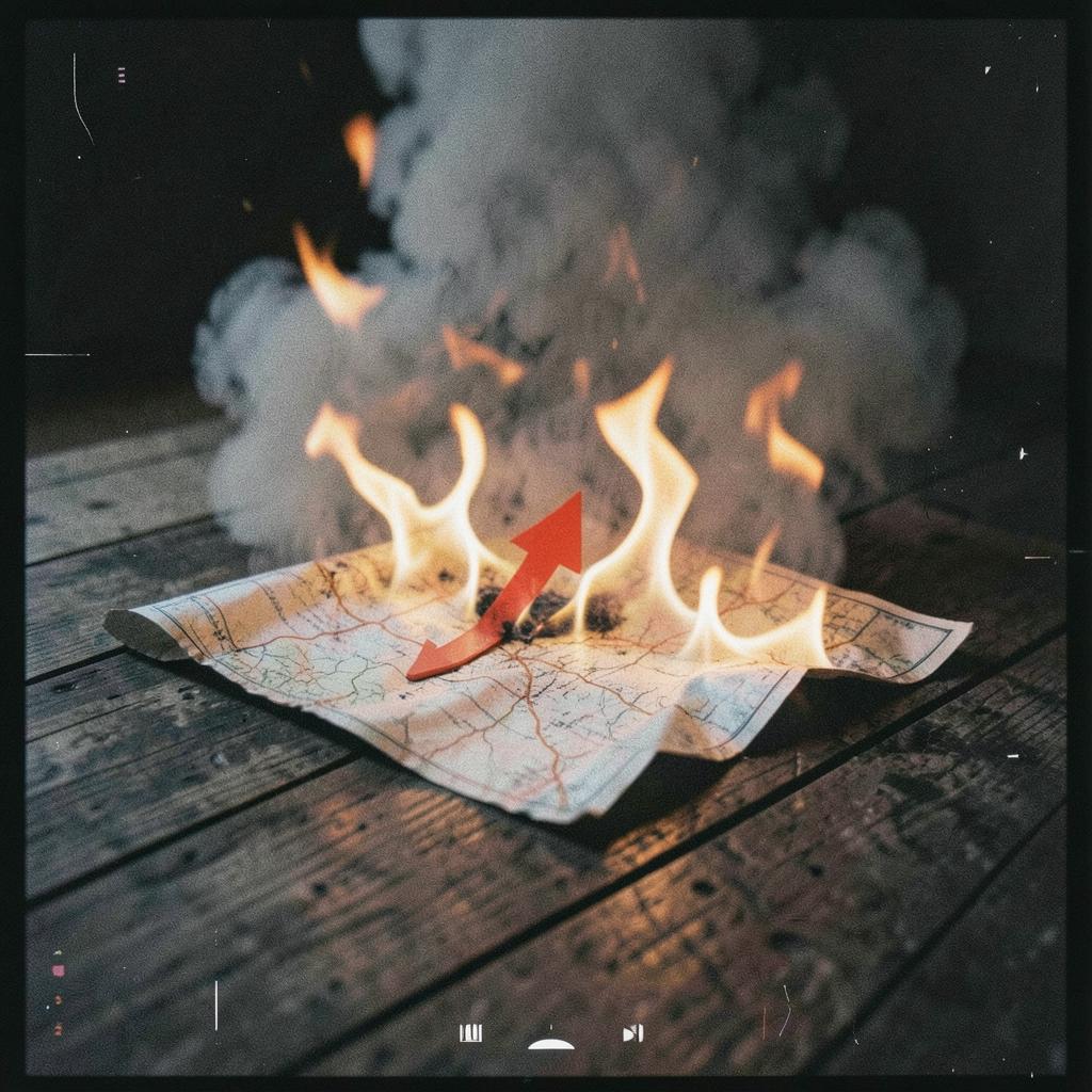 Burn the Map artwork