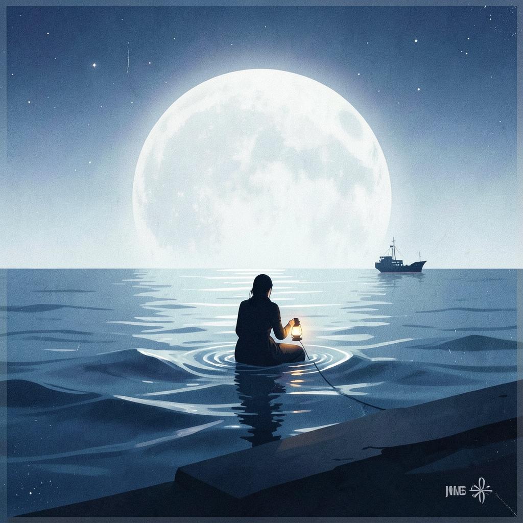 白夜の海 artwork