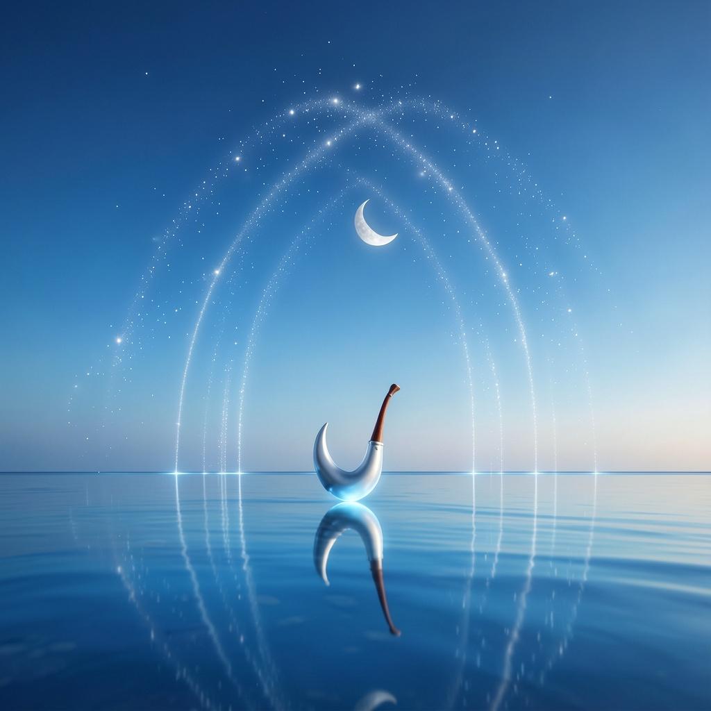 白夜の海ーEthereal Voyager artwork