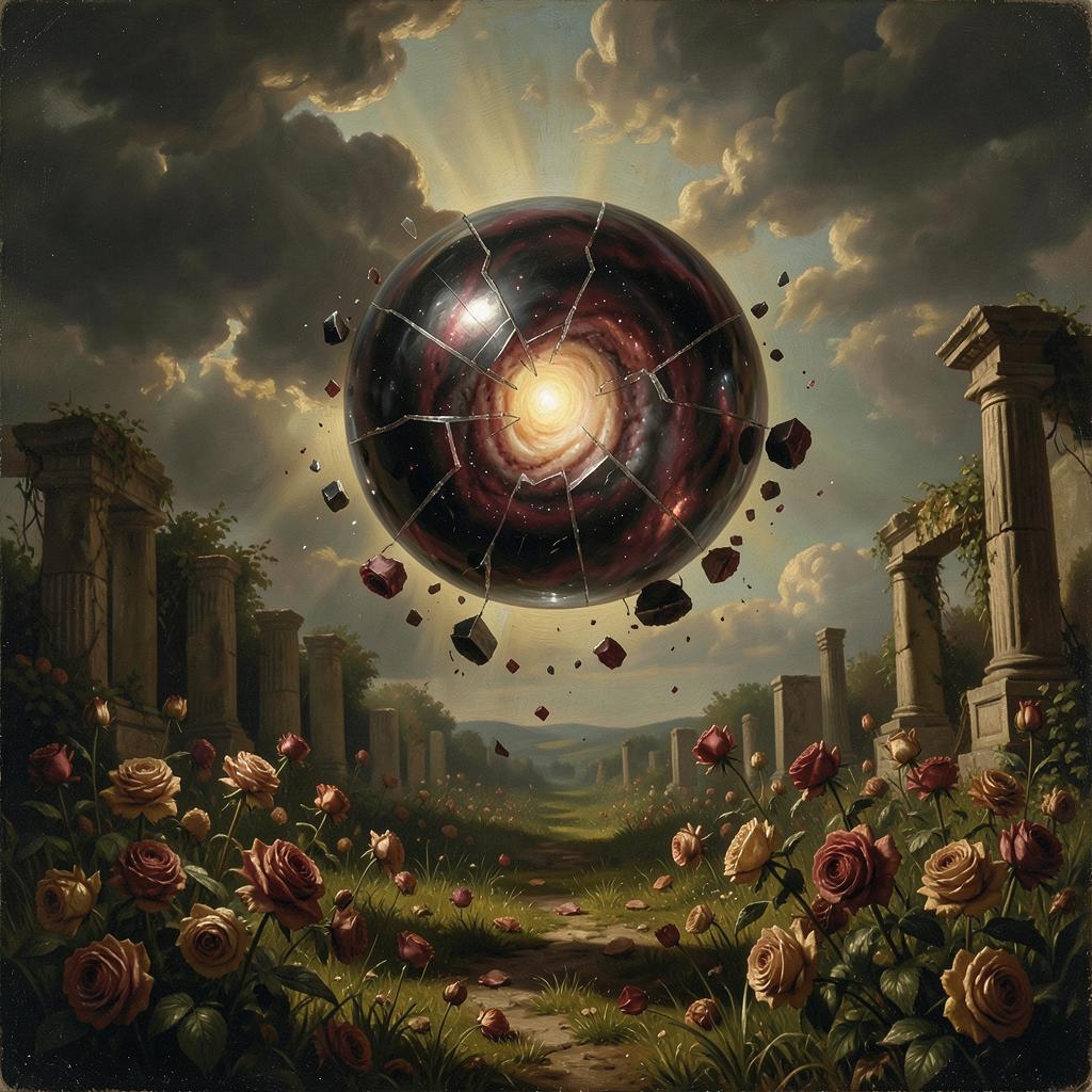 Crimson Cosmic Lie (Cover) artwork
