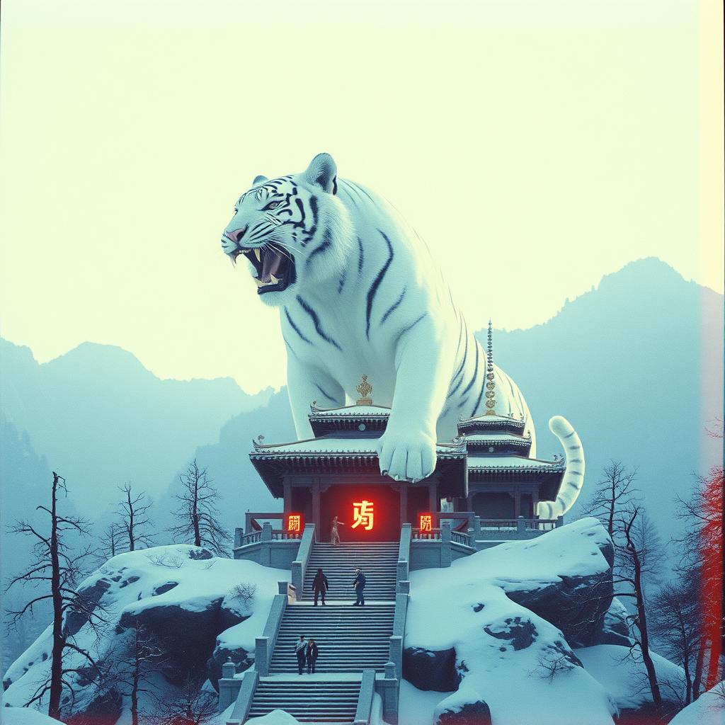 白虎嘯天  - White Tiger - Heaven-Shaking Roar artwork