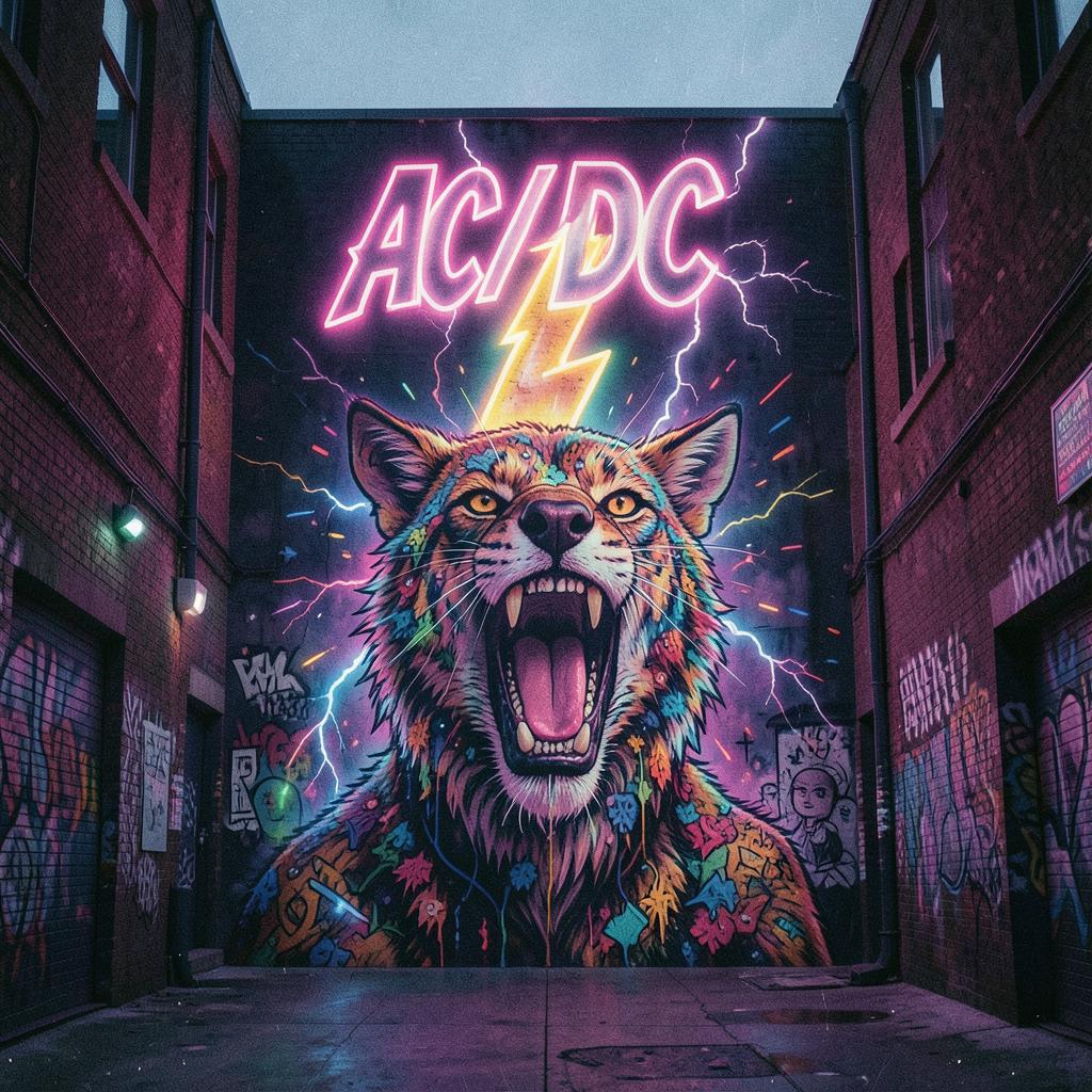 Beasties &A\C.D/C artwork