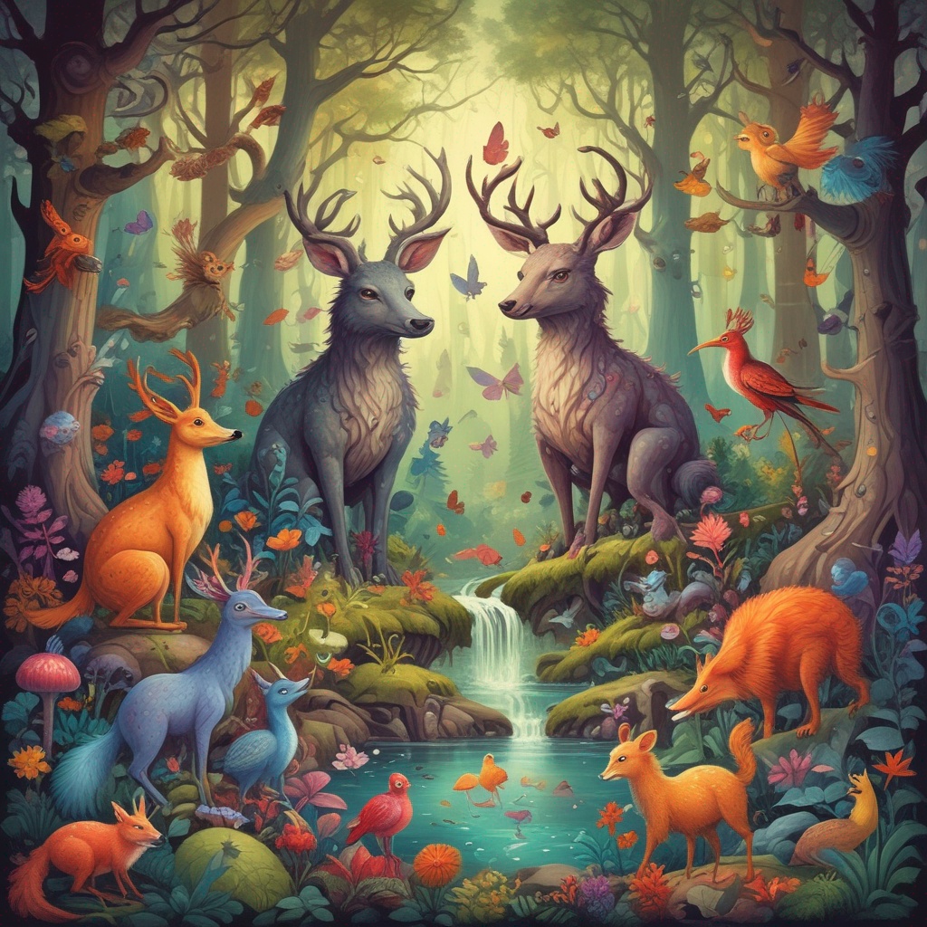 Jabberwok bluegrass artwork