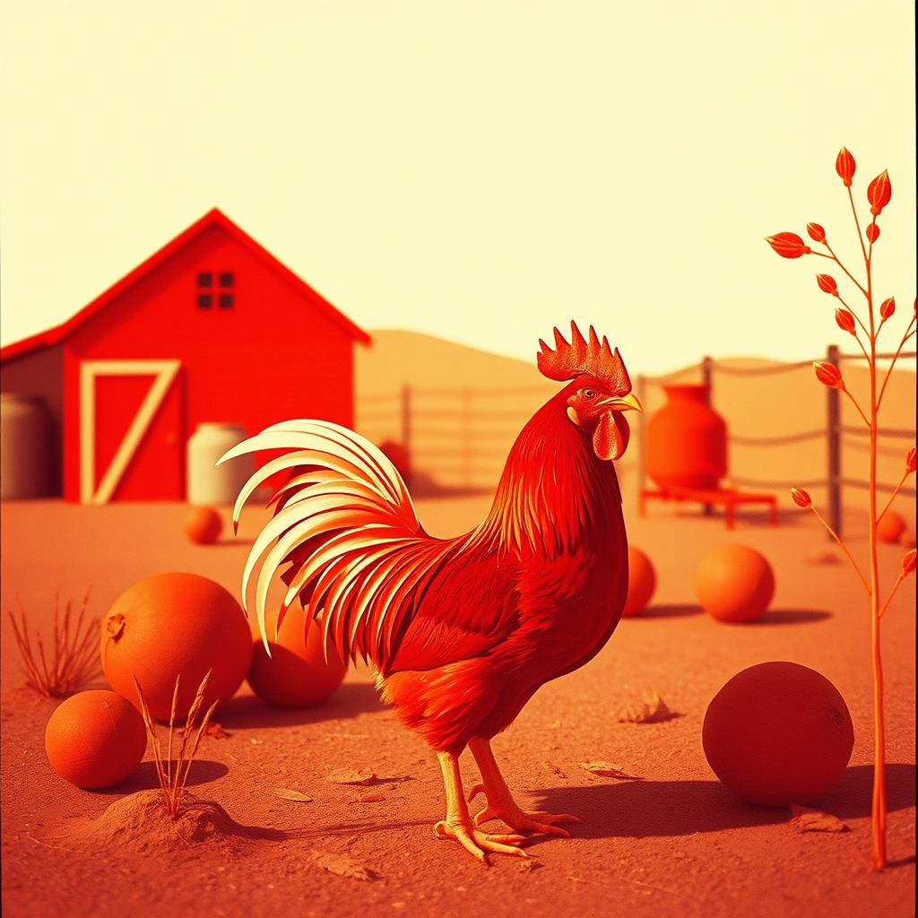 Little Red Rooster artwork