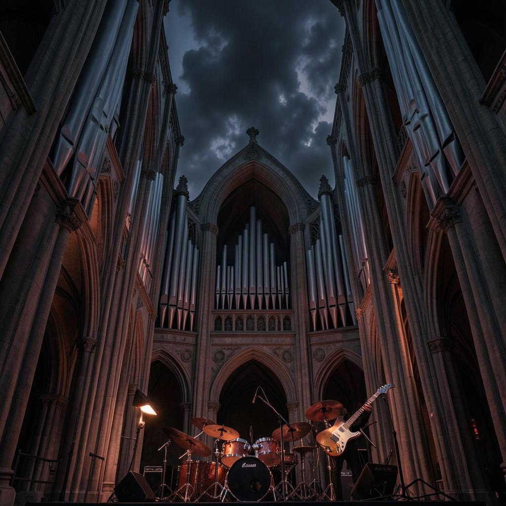 Orchestra with heavy metal